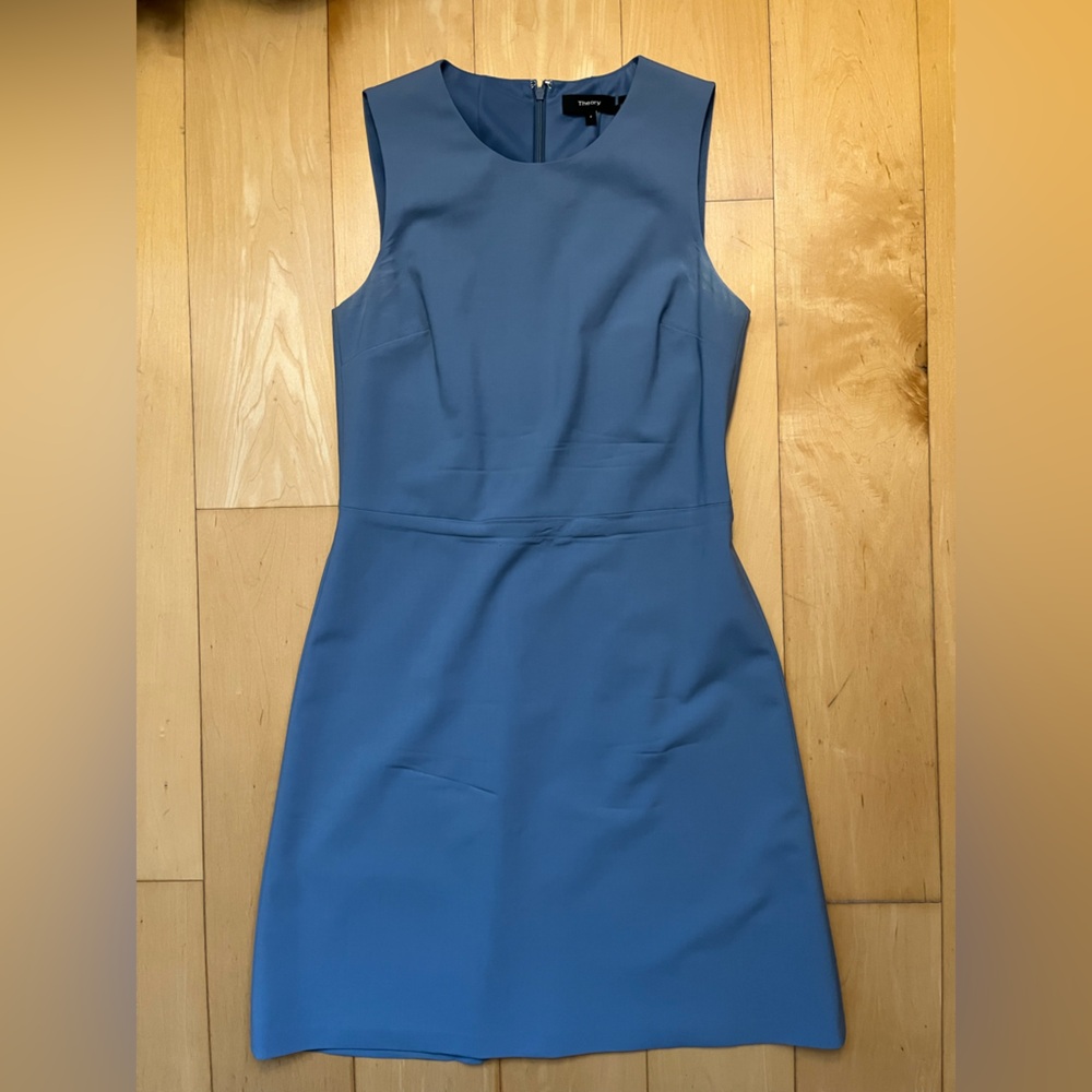 Theory Wool Sheath Dress